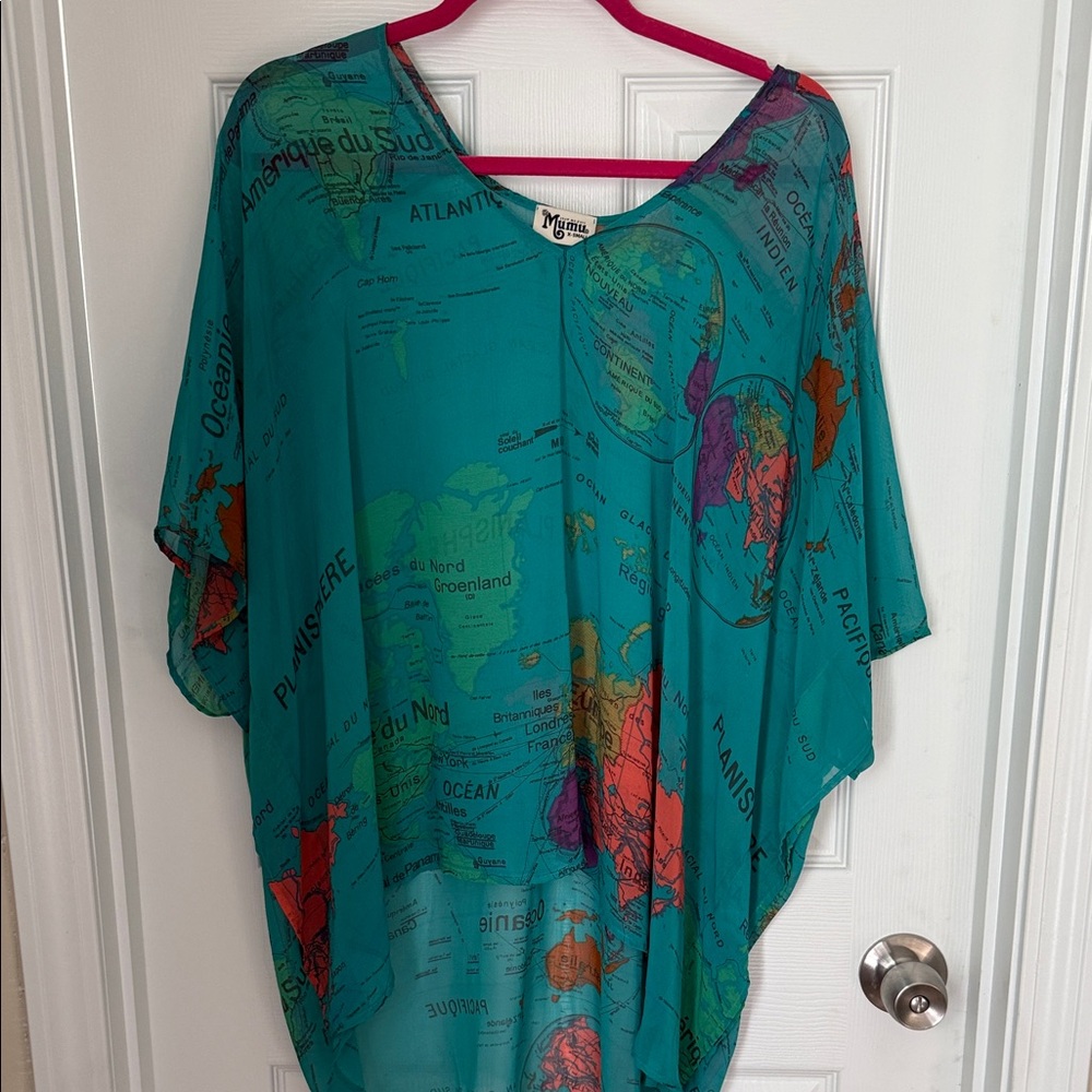 Show Me Your Mumu Peta Tunic, A Whole Mu World Print
